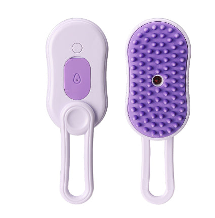 SteamGroom spray grooming brush detail view